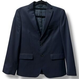 Ralph Lauren Navy Blazer Jacket - Classic Dress Coat